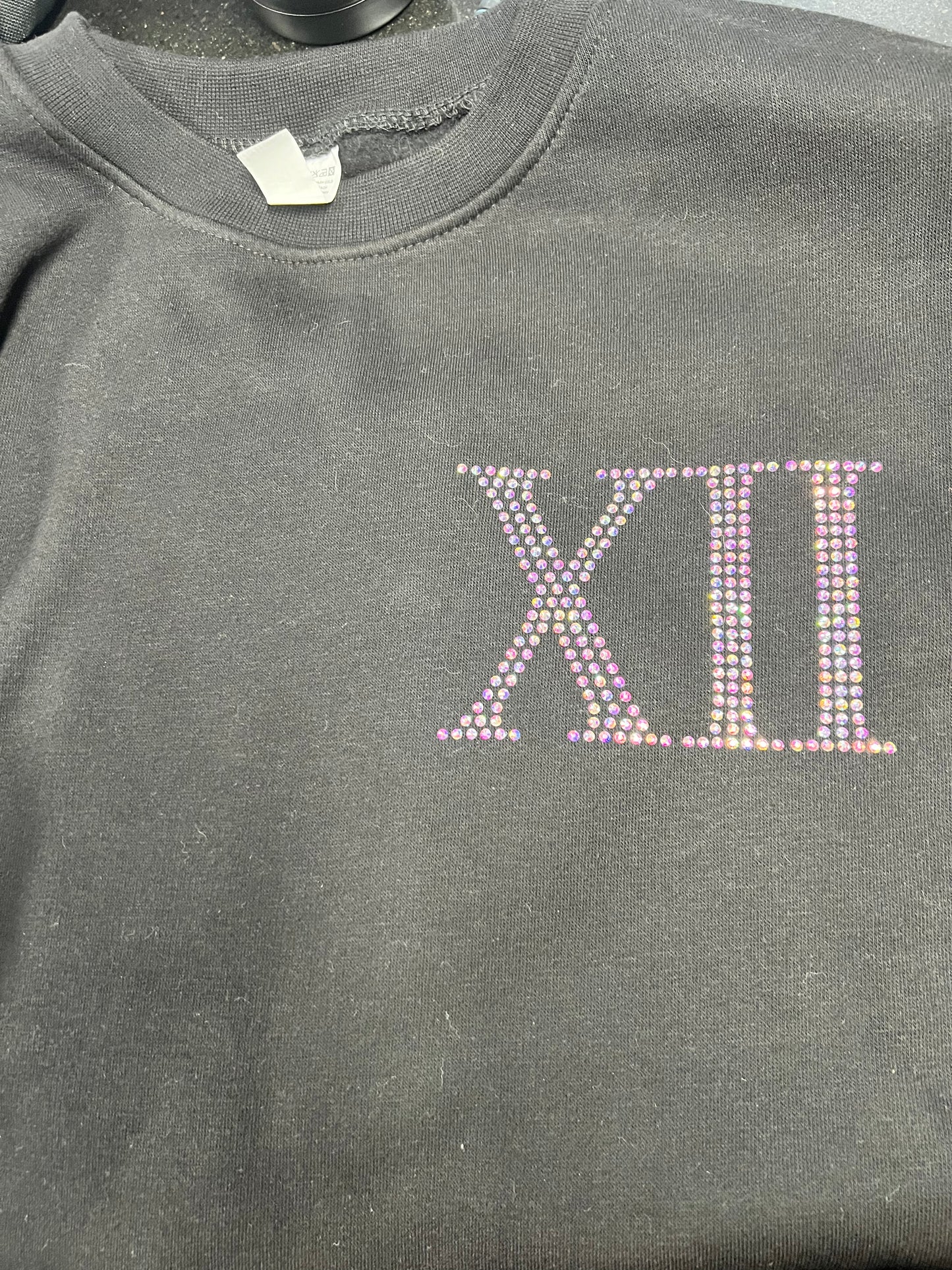 Midnight Clock Bling Short Sleeve Shirt