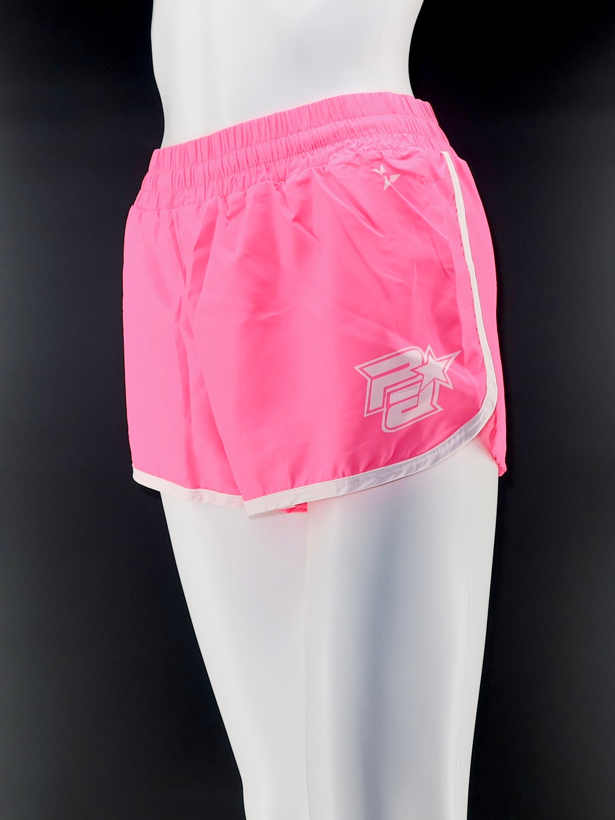 Neon Pink Running Shorts