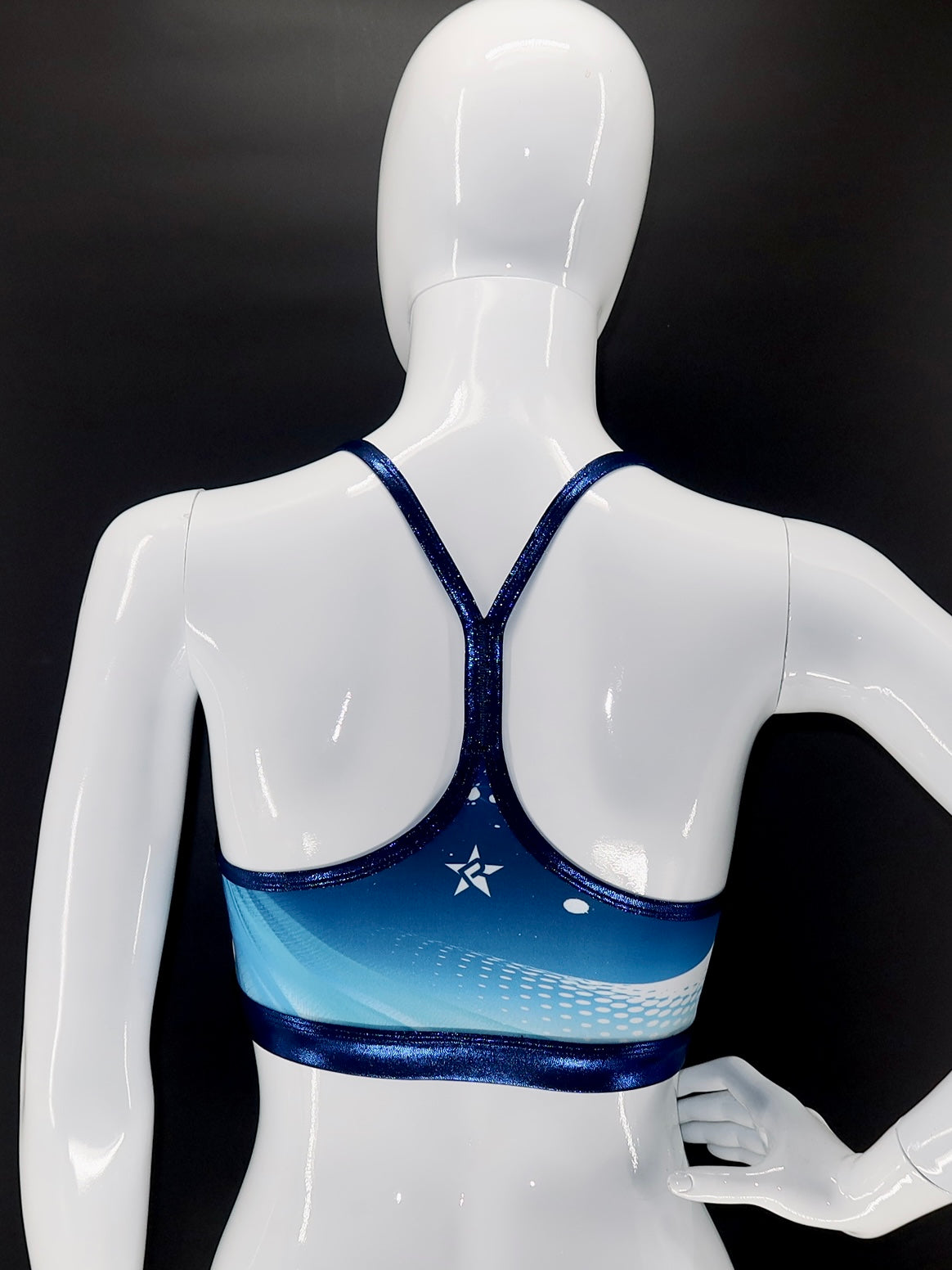 Blue Wave Sports Bra