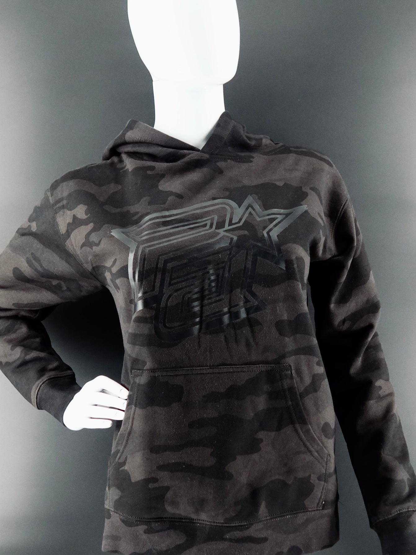 Camo Black Hoodie