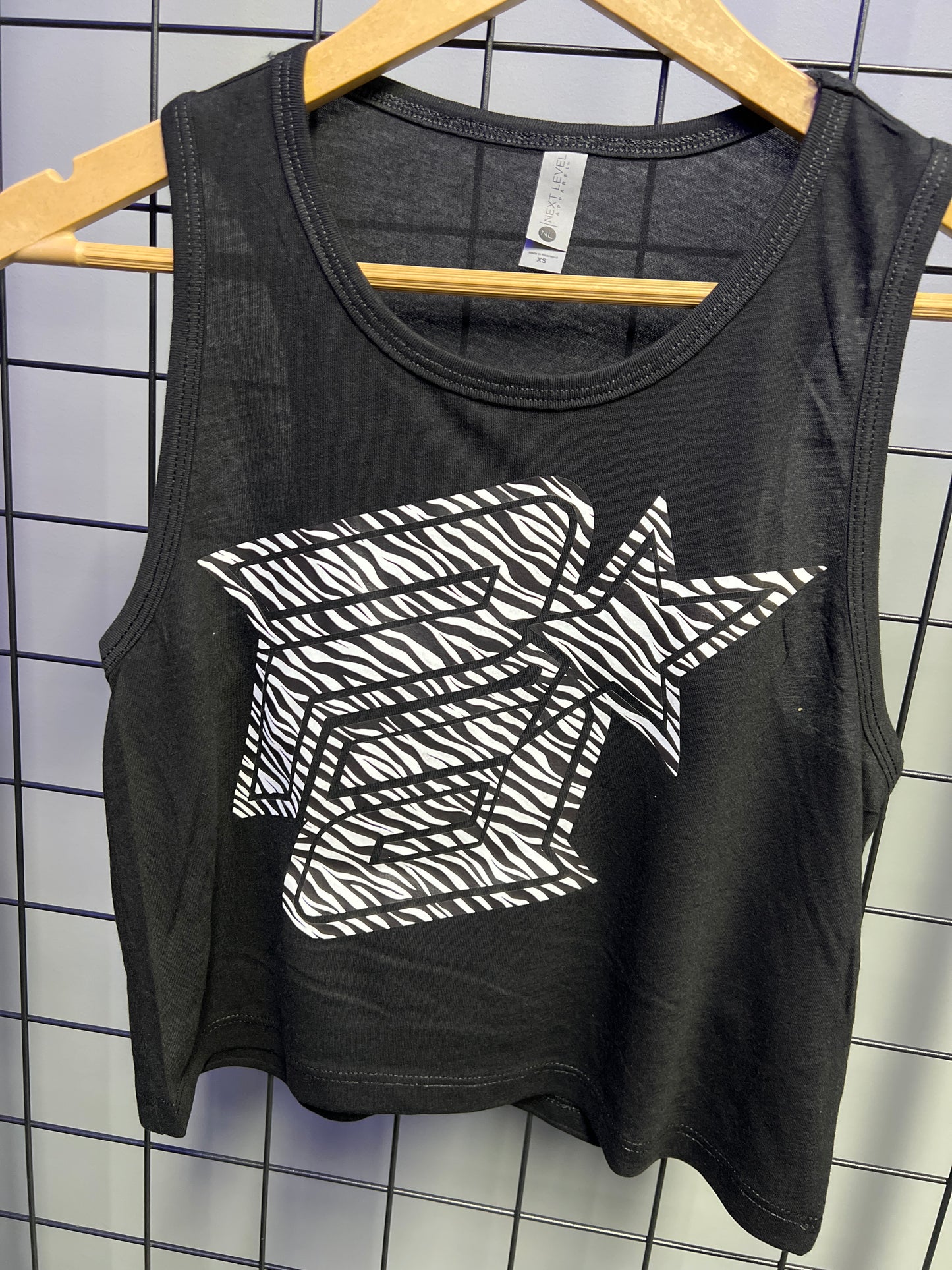 Zebra PA Crop Tank