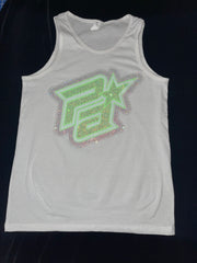 Neon Green Glitter/Bling PA Tank/Shirt