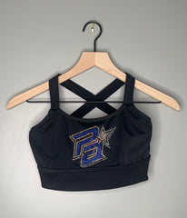 Crisscross Back Bling PA Sports Bra