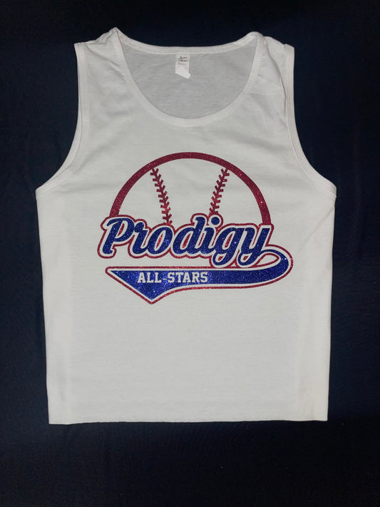 Prodigy Baseball Crop Tank