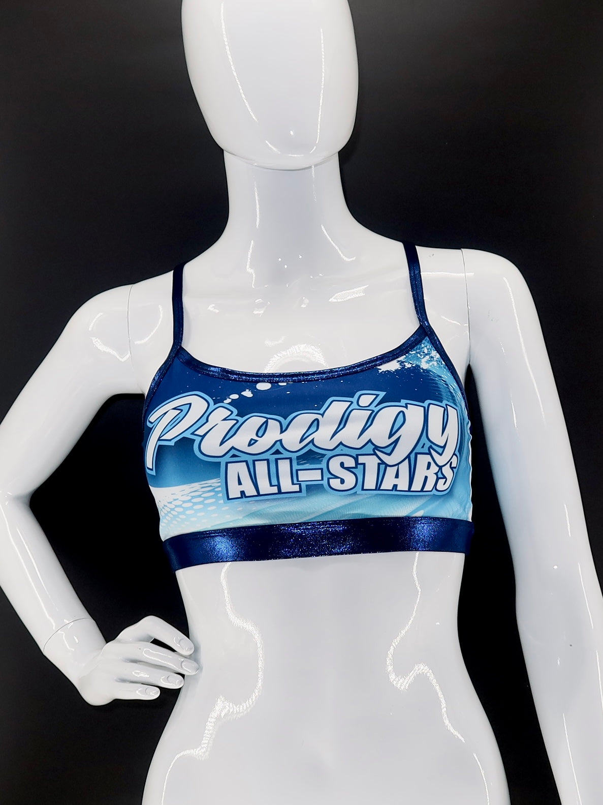 Blue Wave Sports Bra