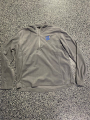 Grey Mens Fleece Pullover