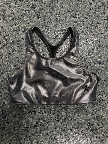 Metallic Sports Bra