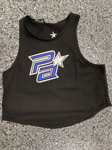 Black PA Crop Tank