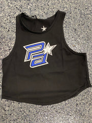 Black PA Crop Tank