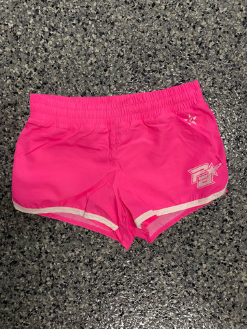Neon Pink Running Shorts