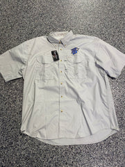 Grey Mens Fishing Shirt