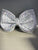 White Tailess Bling Bow